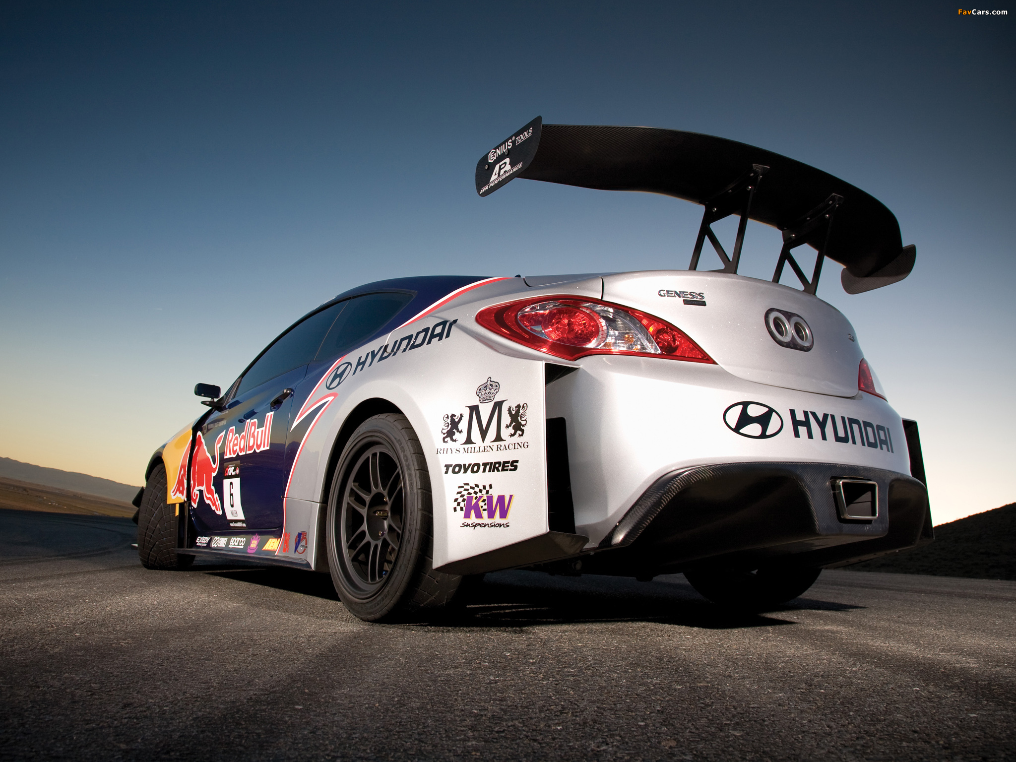 Photos of RMR Red Bull Hyundai Genesis Coupe 2009 (2048 x 1536)