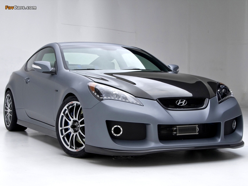 Photos of Hyundai Genesis Coupe Hurricane SC 2011 (800 x 600)