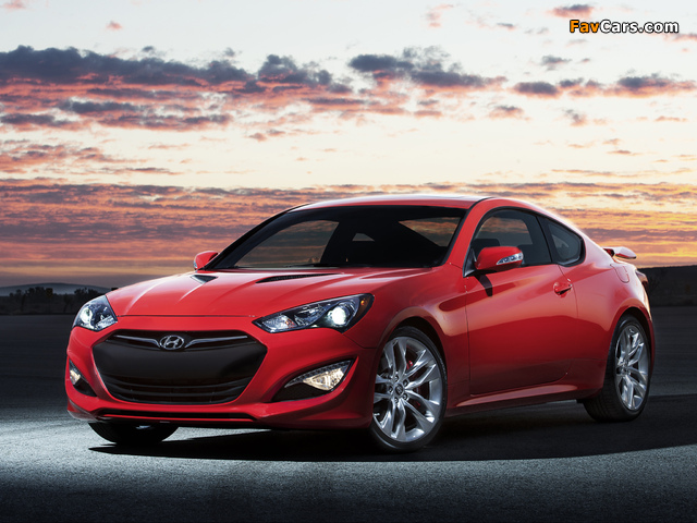 Photos of Hyundai Genesis Coupe US-spec 2012 (640 x 480)