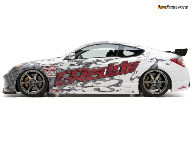 Pictures of Hyundai Genesis Coupe GReddy X-Gen Street Concept 2009 (640 x 480)