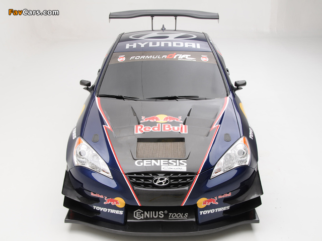 Pictures of RMR Red Bull Hyundai Genesis Coupe 2009 (640 x 480)