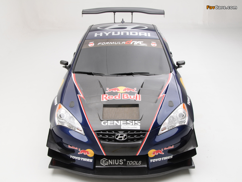 Pictures of RMR Red Bull Hyundai Genesis Coupe 2009 (800 x 600)
