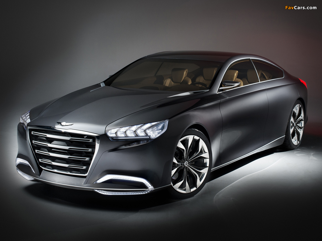 Pictures of Hyundai HCD-14 Genesis Concept 2013 (1024 x 768)