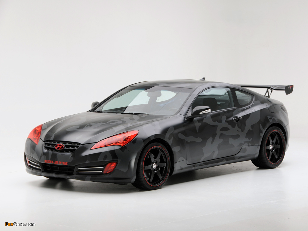 Hyundai Genesis Coupe by Street Concepts 2008 wallpapers (1024 x 768)