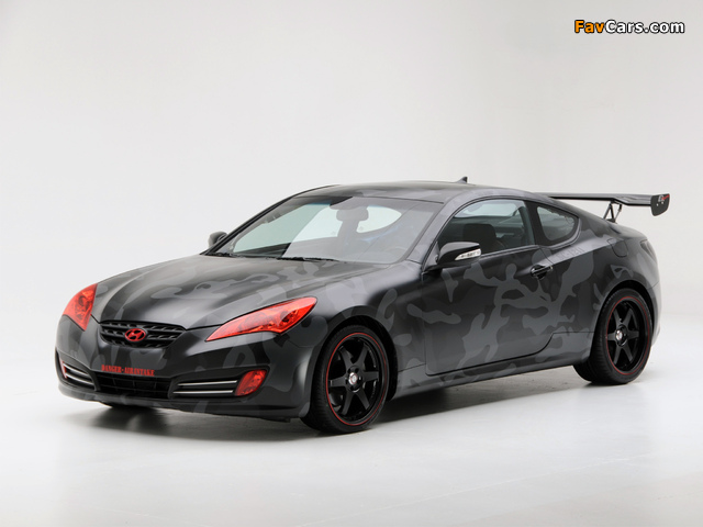 Hyundai Genesis Coupe by Street Concepts 2008 wallpapers (640 x 480)