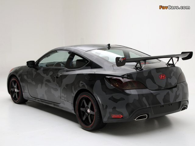 Hyundai Genesis Coupe by Street Concepts 2008 wallpapers (640 x 480)