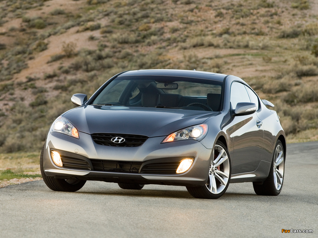 Hyundai Genesis Coupe 2009–12 wallpapers (1024 x 768)