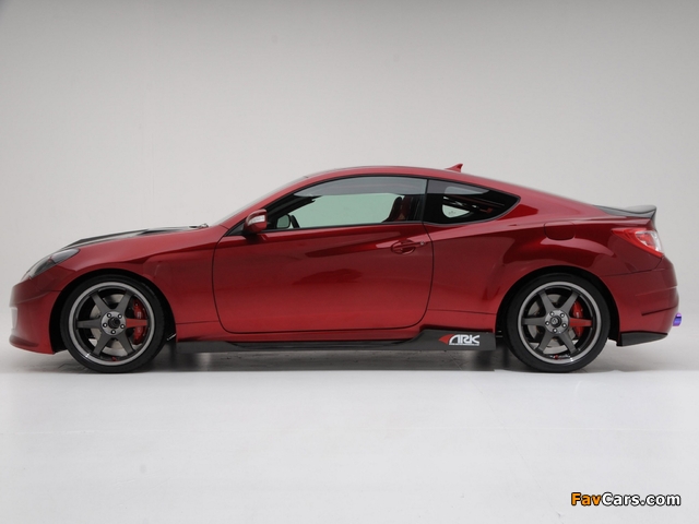 ARK Performance Hyundai Genesis Coupe 2010 wallpapers (640 x 480)