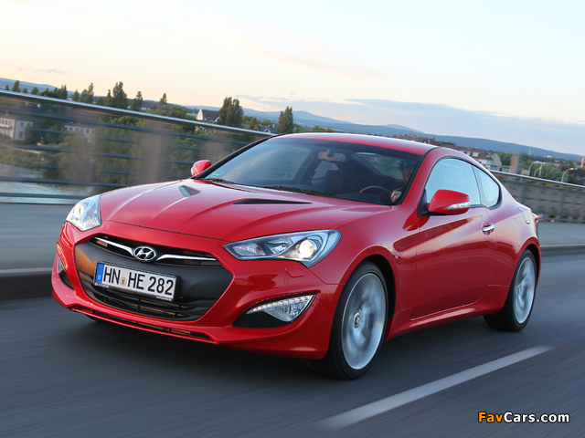 Hyundai Genesis Coupe 2012 wallpapers (640 x 480)