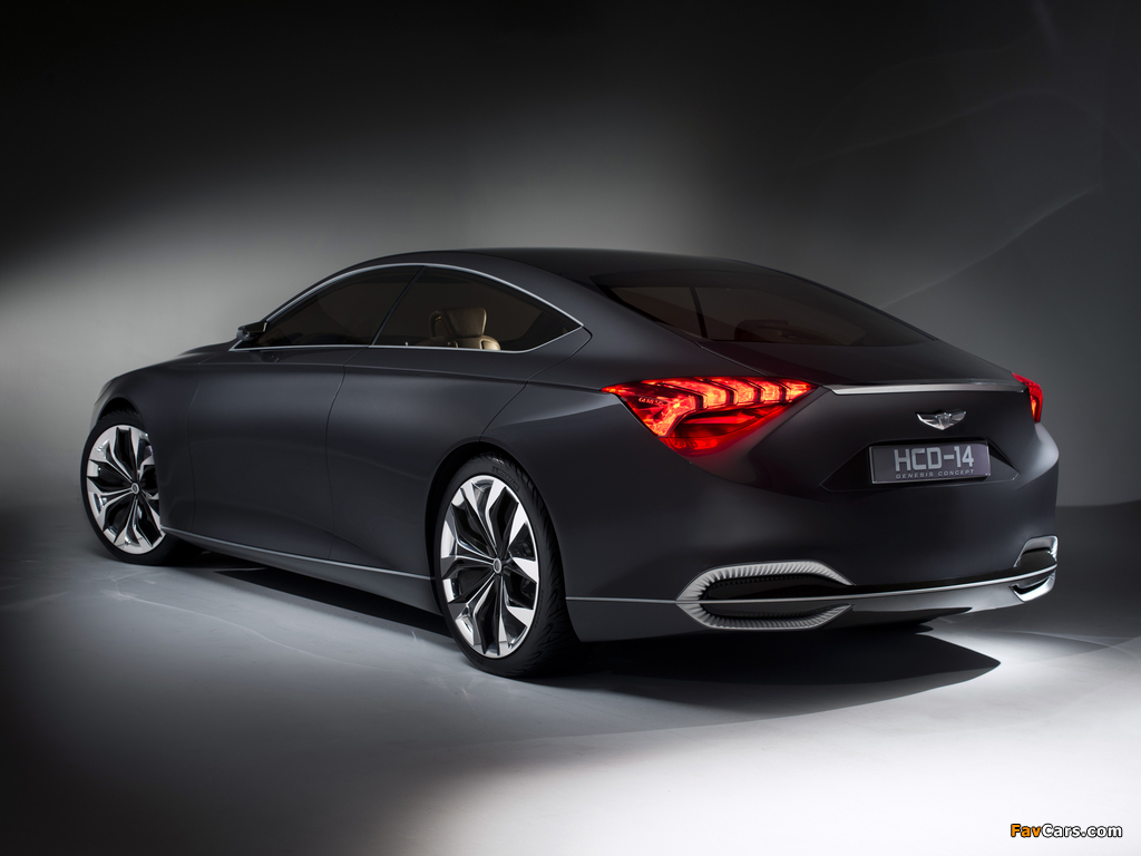 Hyundai HCD-14 Genesis Concept 2013 wallpapers (1024 x 768)