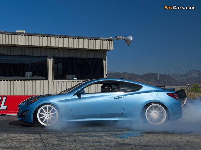 Hyundai Genesis Coupe by Bisimoto Engineering 2013 wallpapers (640 x 480)