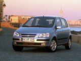 Hyundai Getz 5-door 2002–05 pictures