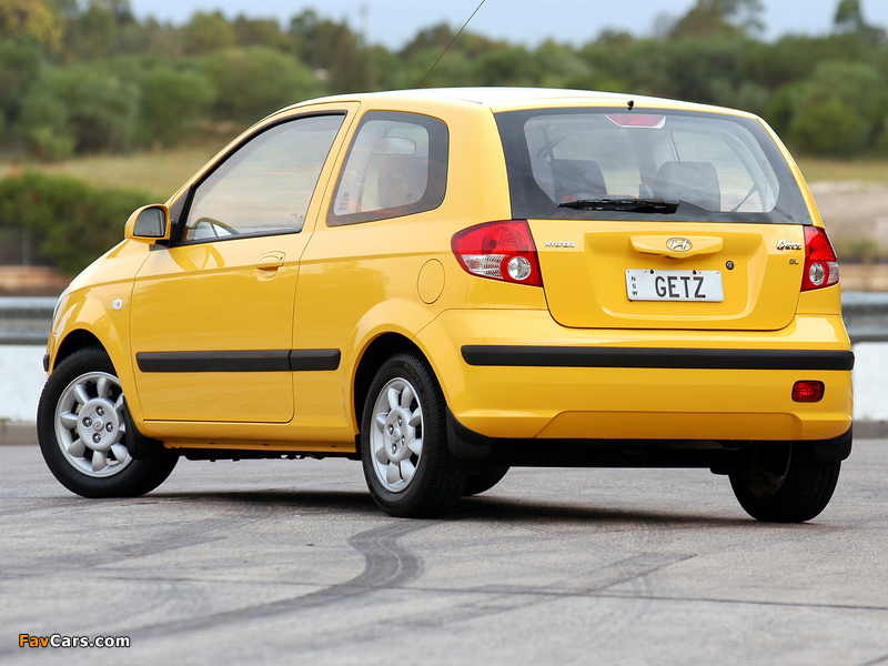 Hyundai Getz 3-door AU-spec 2002–05 pictures (800 x 600)