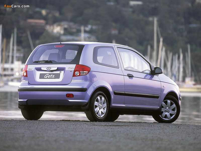 Hyundai Getz 3-door AU-spec 2002–05 pictures (800 x 600)