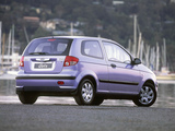 Hyundai Getz 3-door AU-spec 2002–05 pictures