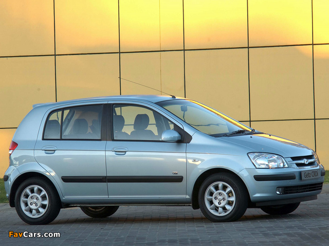 Hyundai Getz 5-door ZA-spec 2003–06 images (640 x 480)