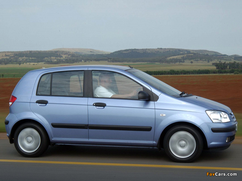 Hyundai Getz 5-door ZA-spec 2003–06 images (800 x 600)
