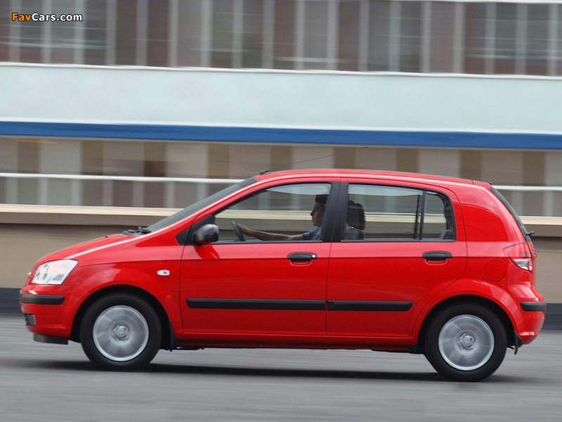 Hyundai Getz 5-door ZA-spec 2003–06 pictures (800 x 600)