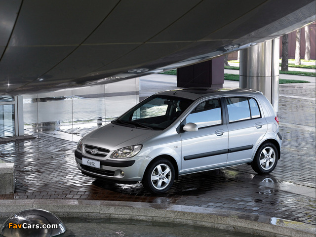 Hyundai Getz 5-door 2005–10 images (640 x 480)