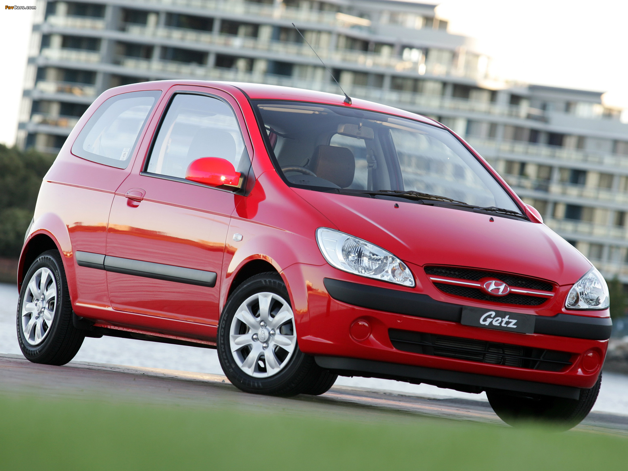 Hyundai Getz 3-door AU-spec 2005–10 pictures (2048 x 1536)