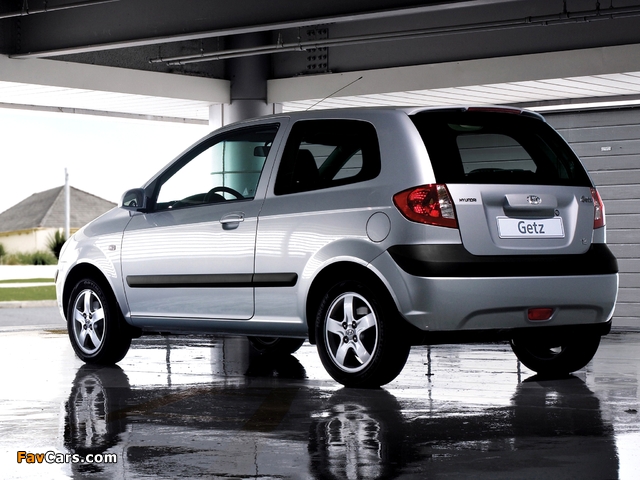 Hyundai Getz 3-door 2005–10 wallpapers (640 x 480)