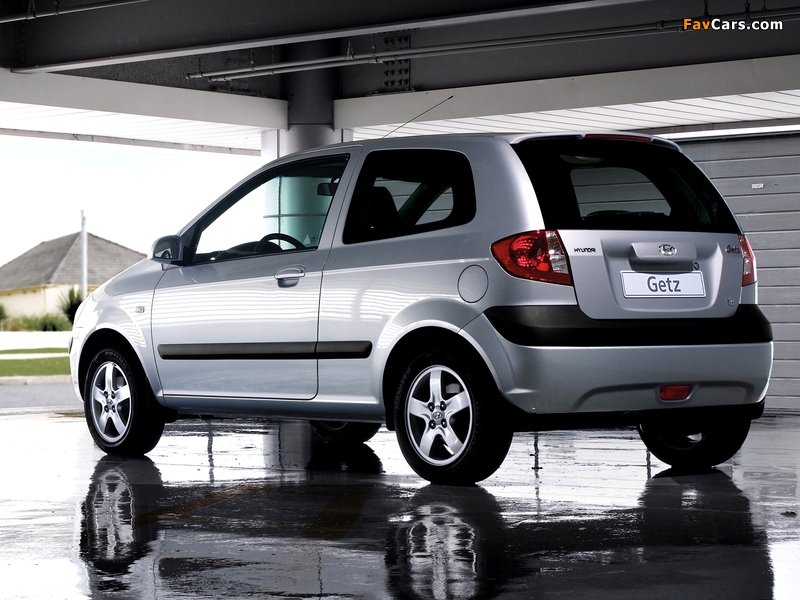 Hyundai Getz 3-door 2005–10 wallpapers (800 x 600)