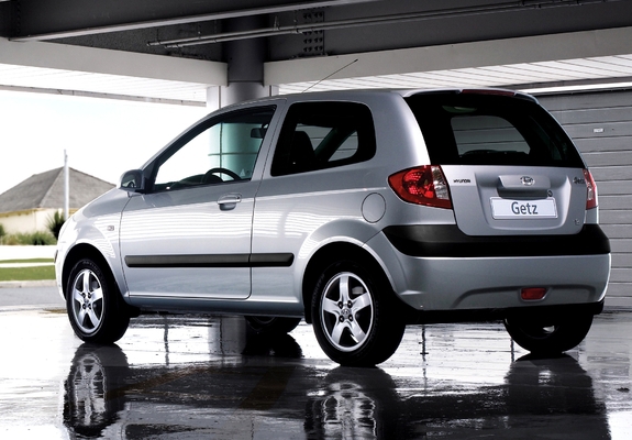 Hyundai Getz 3-door 2005–10 wallpapers