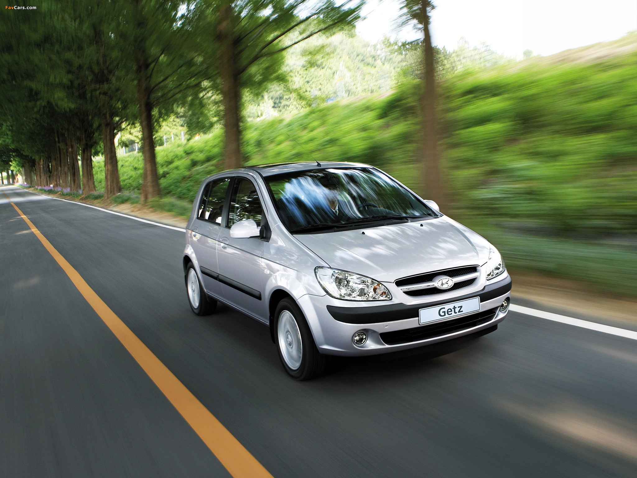 Hyundai Getz 5-door 2005–10 wallpapers (2048 x 1536)