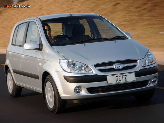 Hyundai Getz 5-door ZA-spec 2006–10 photos (640 x 480)