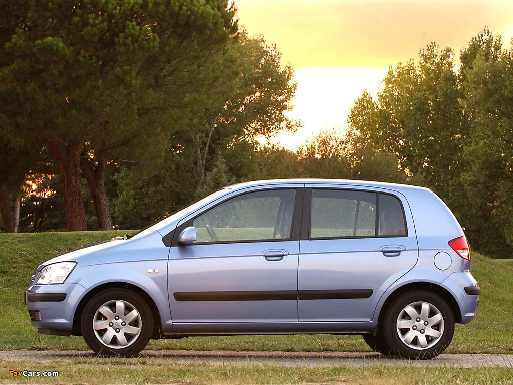 Images of Hyundai Getz 5-door 2002–05 (1024 x 768)