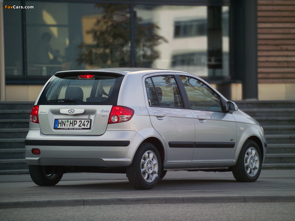 Images of Hyundai Getz 5-door 2002–05 (1024 x 768)