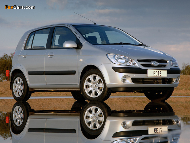 Images of Hyundai Getz 5-door ZA-spec 2006–10 (640 x 480)