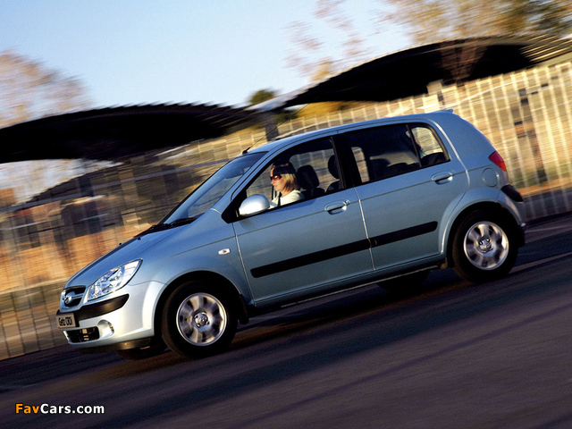 Images of Hyundai Getz 5-door ZA-spec 2006–10 (640 x 480)