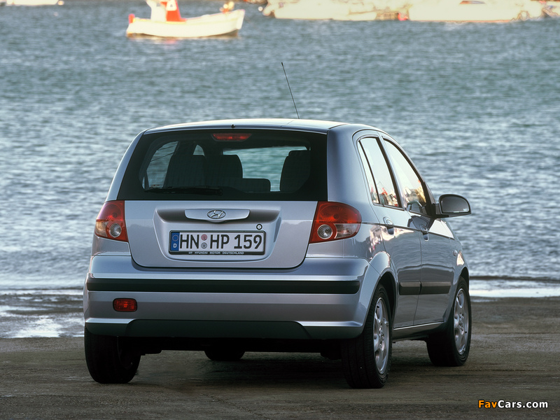 Photos of Hyundai Getz 5-door 2002–05 (800 x 600)