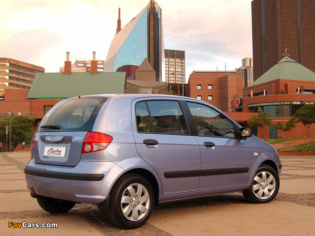 Photos of Hyundai Getz 5-door ZA-spec 2003–06 (640 x 480)