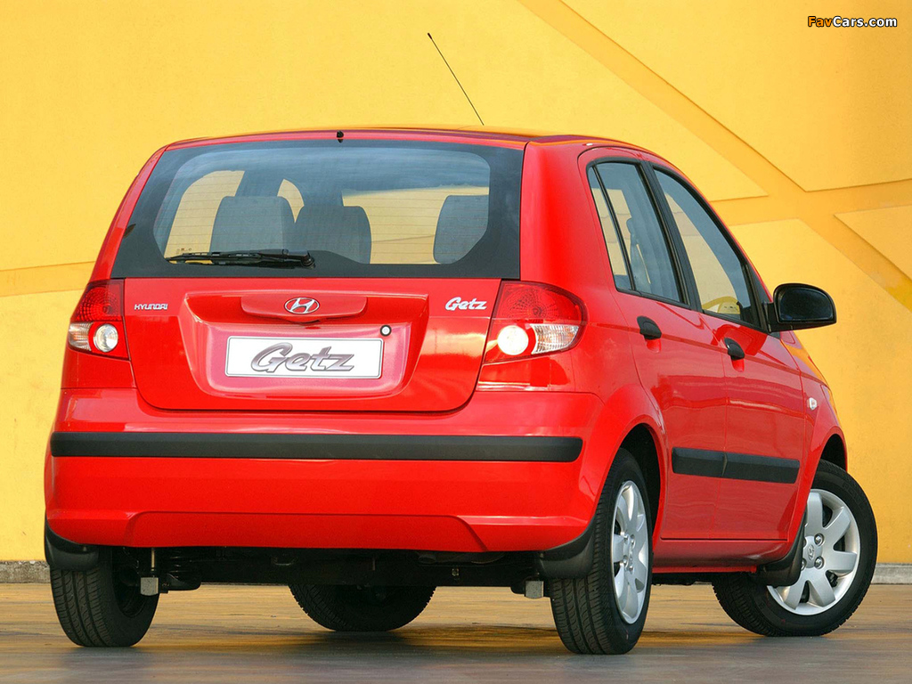 Pictures of Hyundai Getz 5-door ZA-spec 2003–06 (1024 x 768)