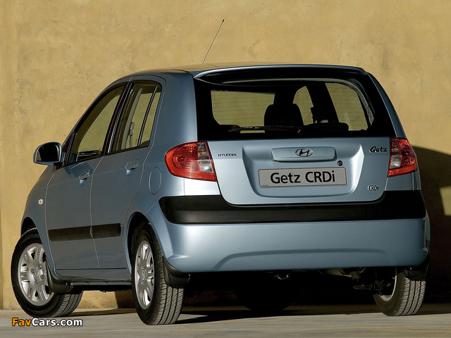 Pictures of Hyundai Getz 5-door ZA-spec 2006–10 (640 x 480)