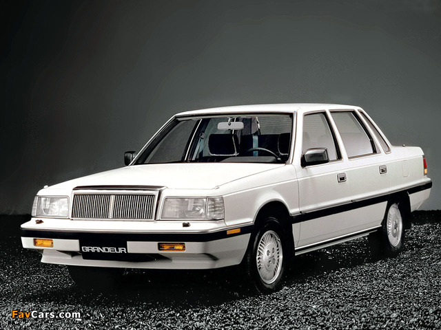 Hyundai Grandeur (L) 1986–92 images (640 x 480)