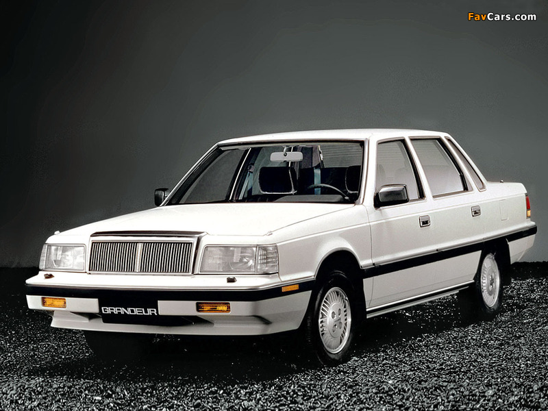 Hyundai Grandeur (L) 1986–92 images (800 x 600)