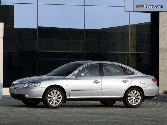 Hyundai Grandeur (TG) 2005–09 photos (640 x 480)