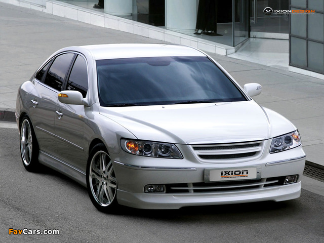 Ixion Design Hyundai Grandeur (TG) 2005–09 pictures (640 x 480)