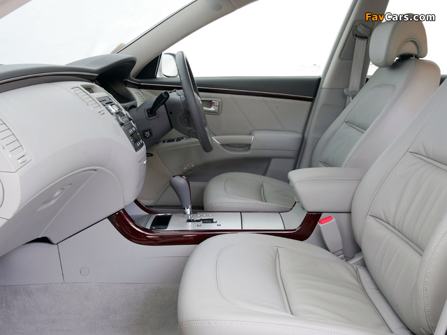 Hyundai Grandeur AU-spec (TG) 2006–11 photos (640 x 480)