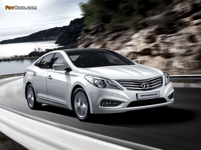 Hyundai Grandeur (HG) 2011 images (640 x 480)