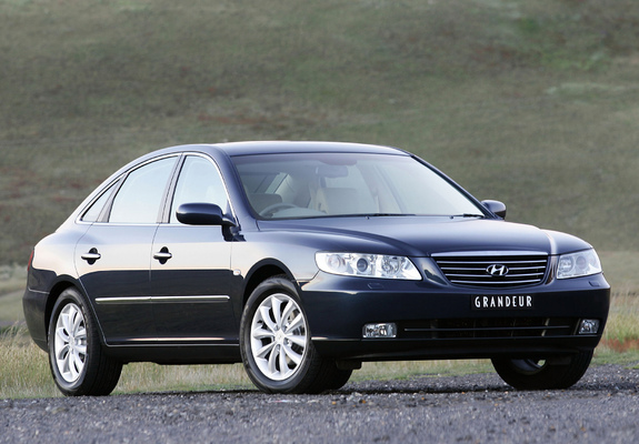 Images of Hyundai Grandeur AU-spec (TG) 2006–11