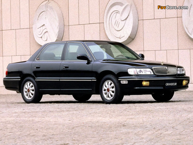 Photos of Hyundai Grandeur (LX) 1992–98 (640 x 480)