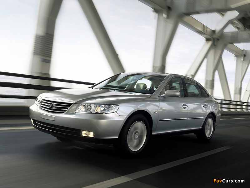 Photos of Hyundai Grandeur (TG) 2005–09 (800 x 600)