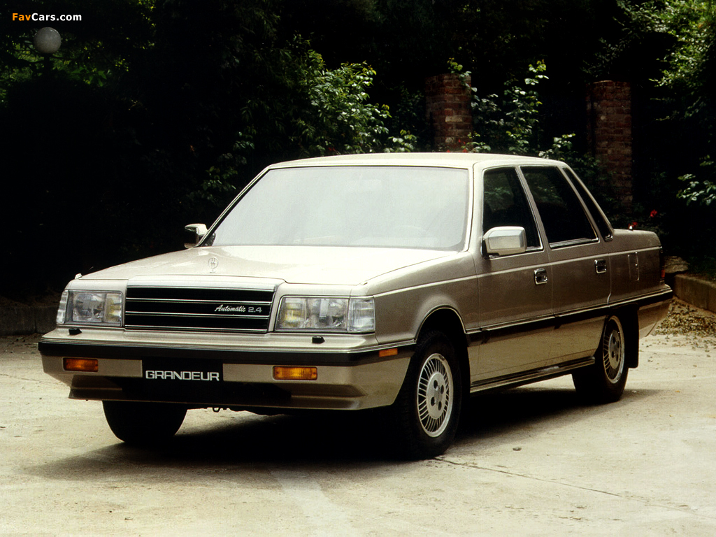 Pictures of Hyundai Grandeur (L) 1986–92 (1024 x 768)