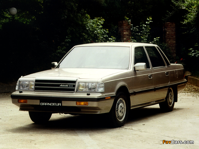 Pictures of Hyundai Grandeur (L) 1986–92 (640 x 480)