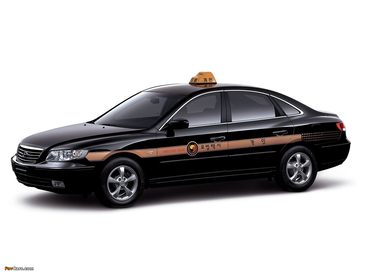Pictures of Hyundai Grandeur Taxi (TG) 2005–09 (1280 x 960)