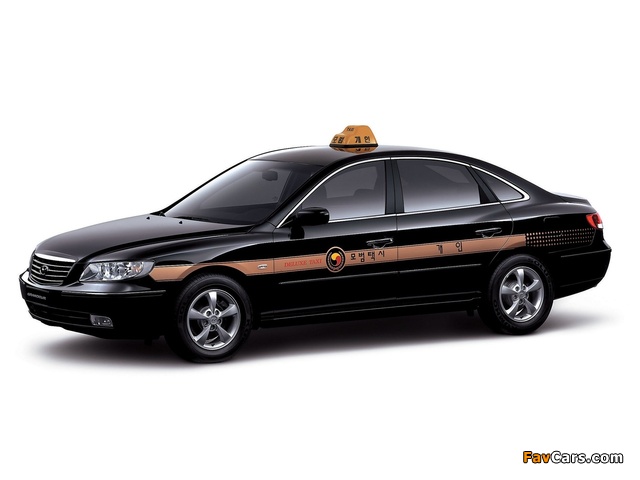 Pictures of Hyundai Grandeur Taxi (TG) 2005–09 (640 x 480)